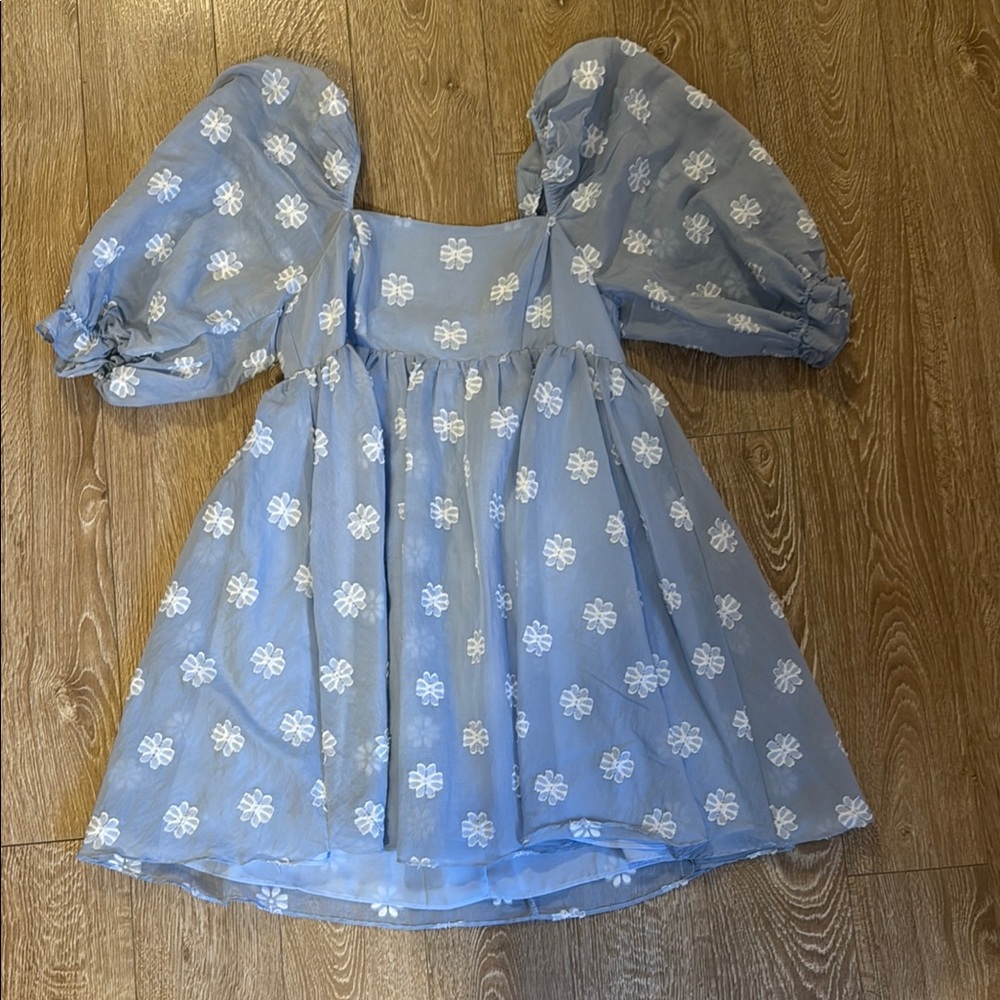 Red Dress Boutique Blue and White Mini Dress